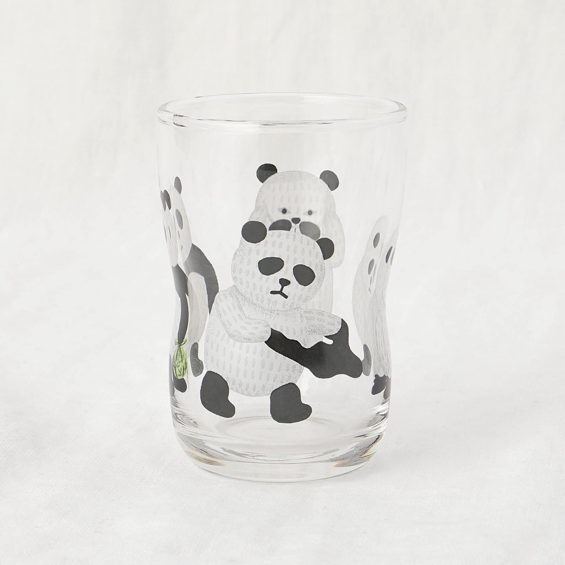 212 KITCHEN STORE「つよいこグラスMパンダ銭湯 とうちゃん」|グラス・マグカップ|