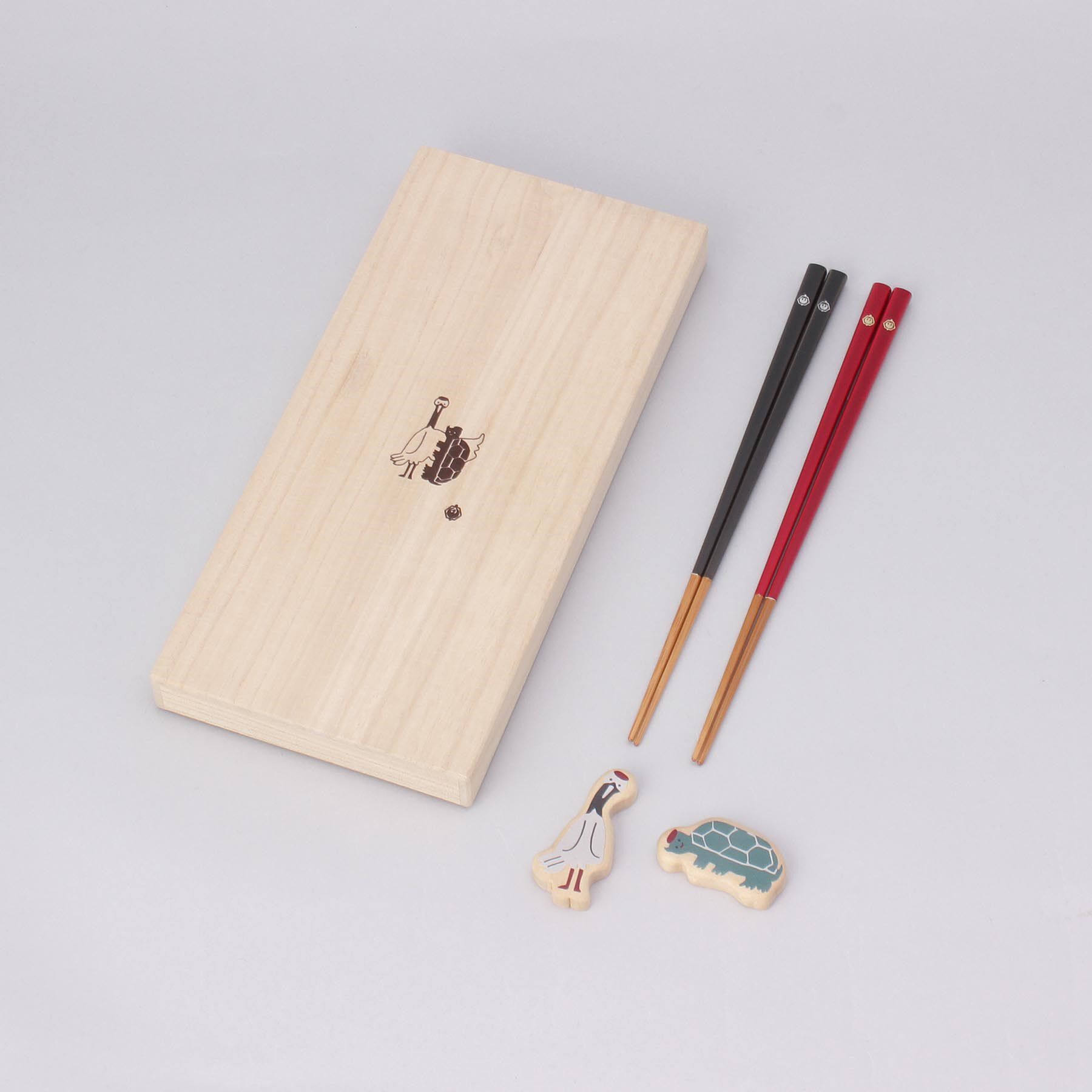 212 KITCHEN STORE「つるかめ めおとはし＆はしおきセット」|食器・キッチングッズ|