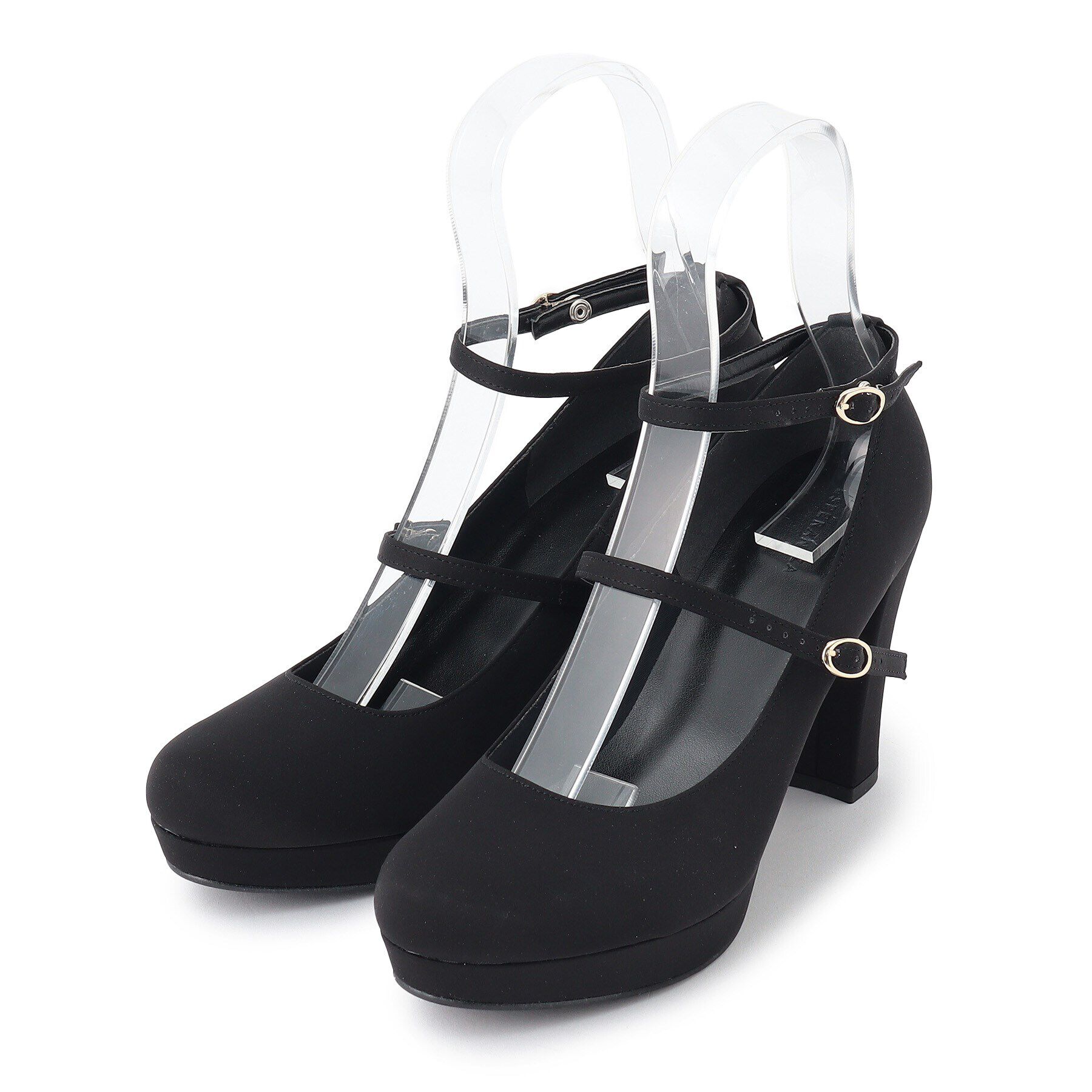 ESPERANZA「5WAYチャンキーヒール厚底パンプス」|パンプス|ブラック(319)