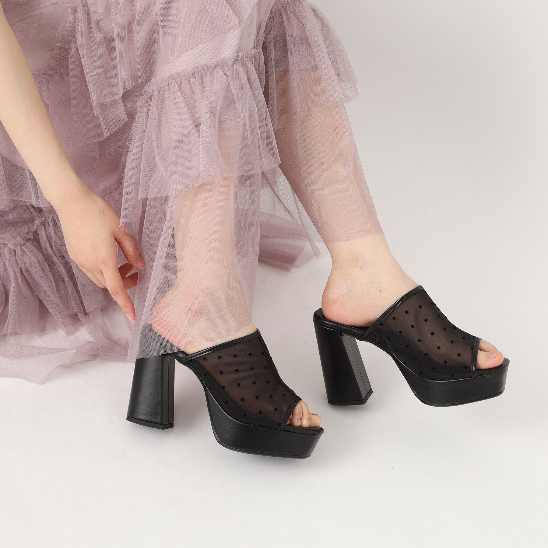 ESPERANZA「厚底ミュールサンダル」|サンダル|