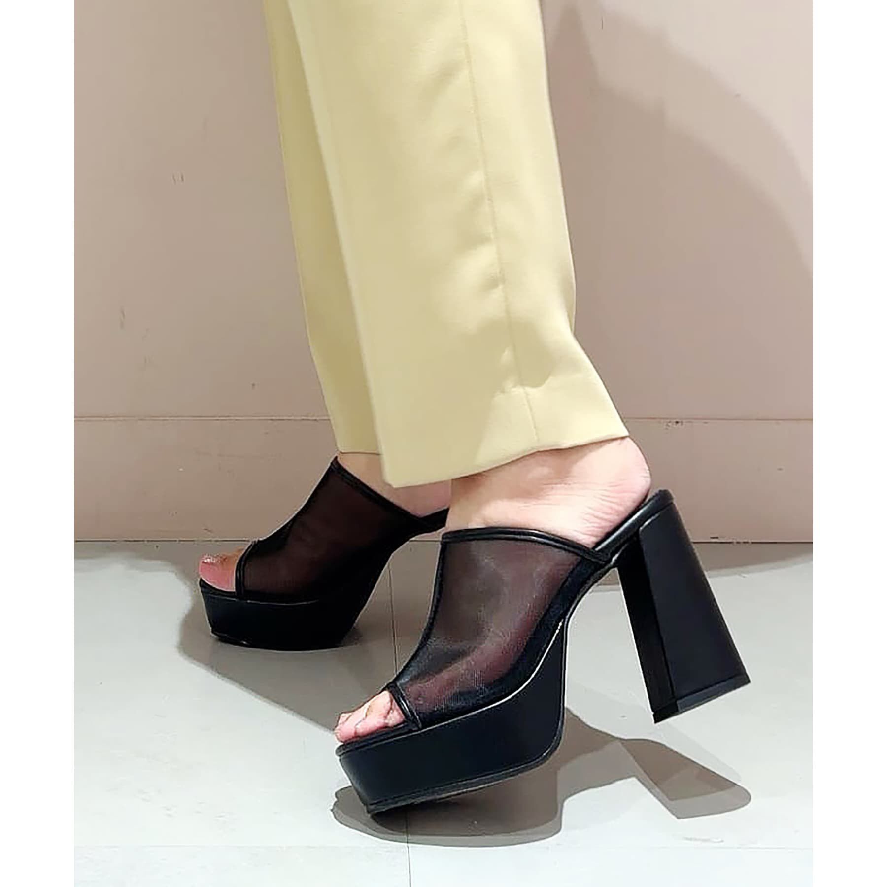 ESPERANZA「厚底ミュールサンダル」|サンダル|