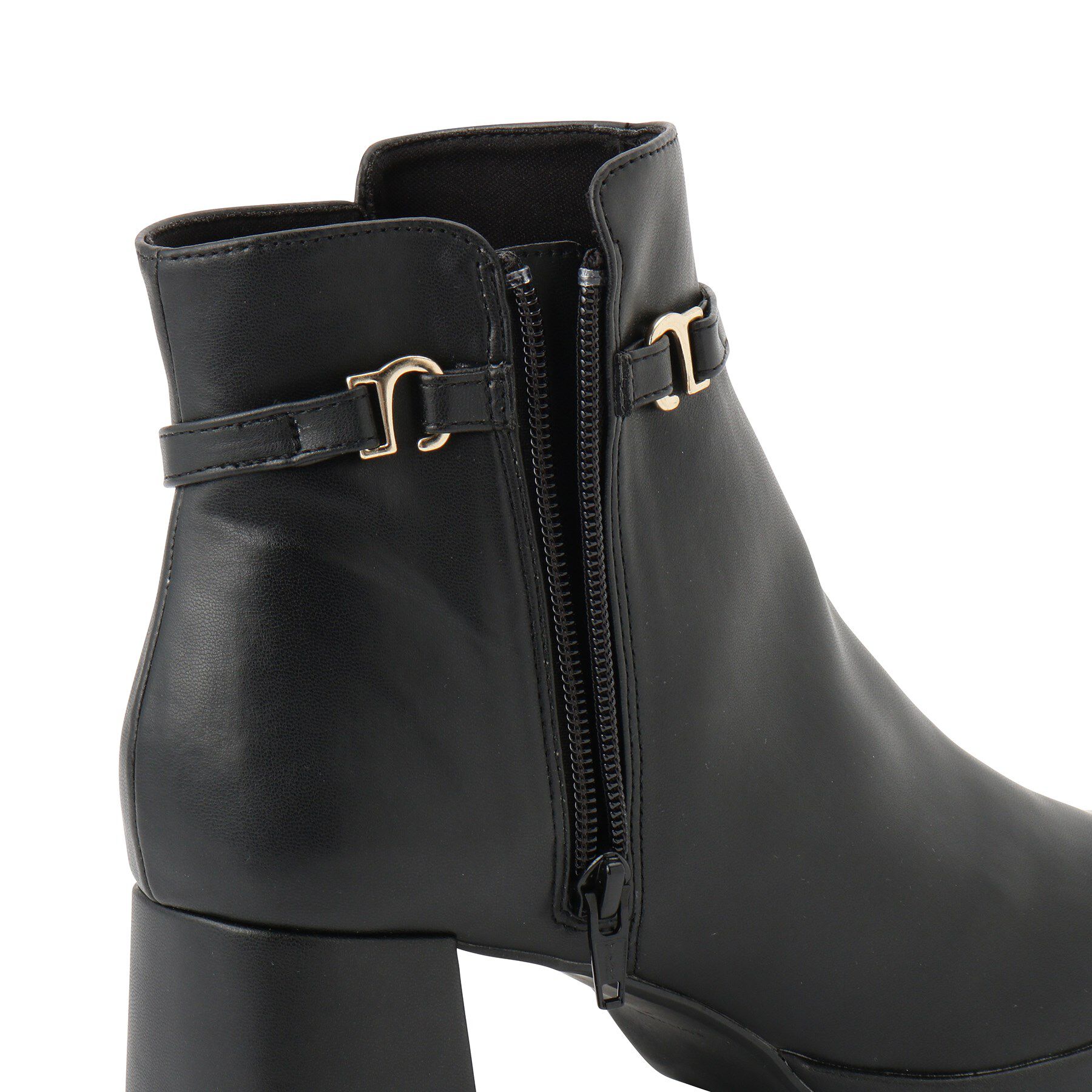 ESPERANZA「スクエアサイドビットブーツ」|ショートブーツ|