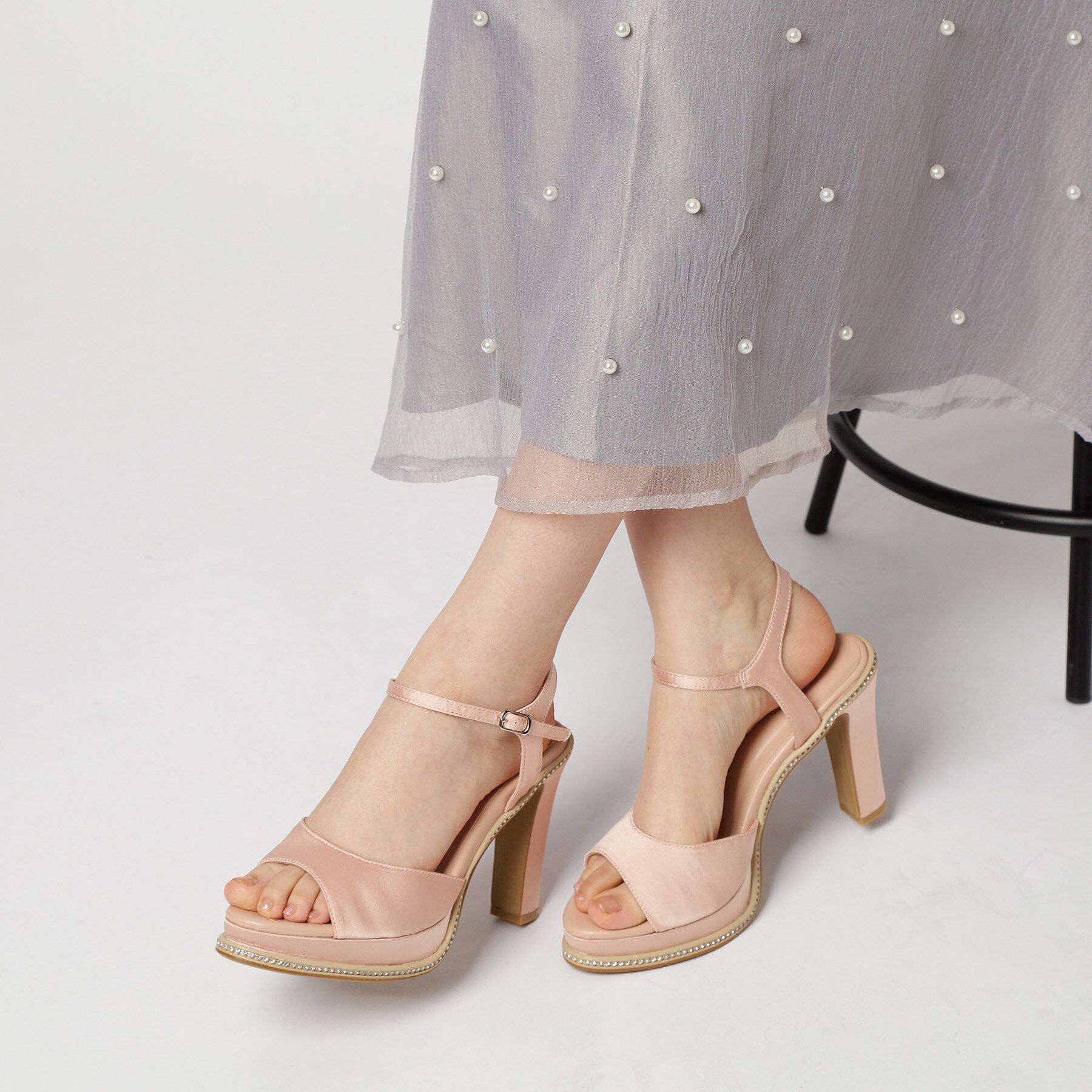 ESPERANZA「ラインストーンコバサンダル」|サンダル|