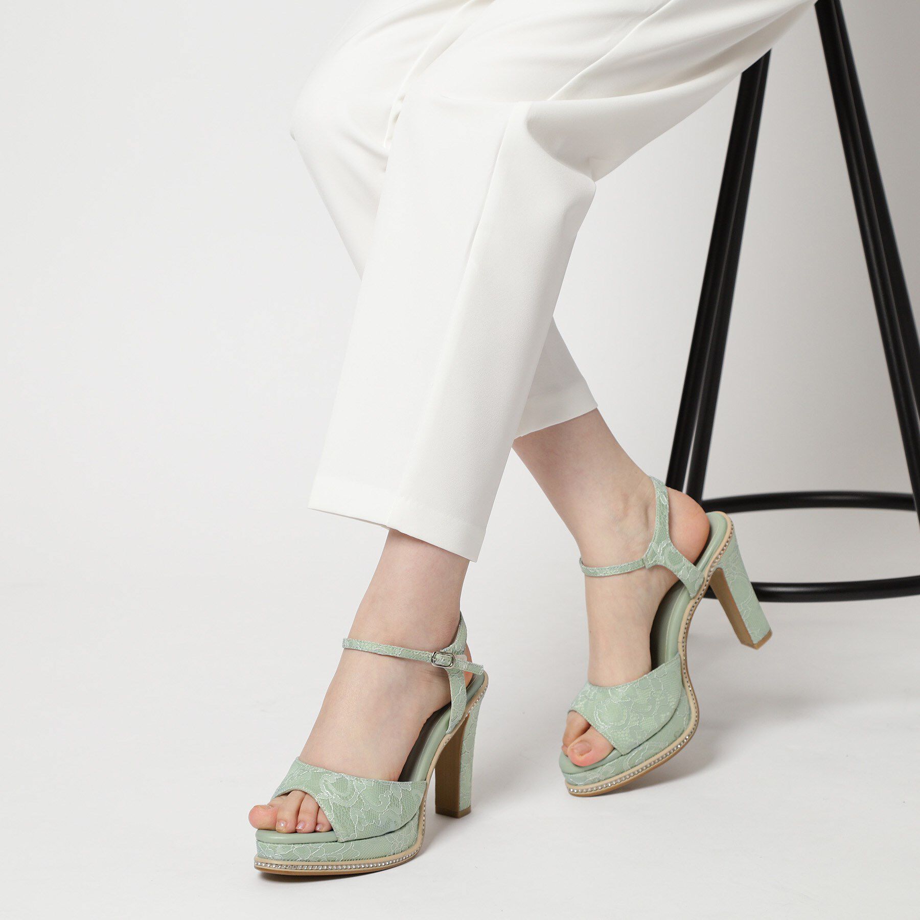 ESPERANZA「ラインストーンコバサンダル」|サンダル|