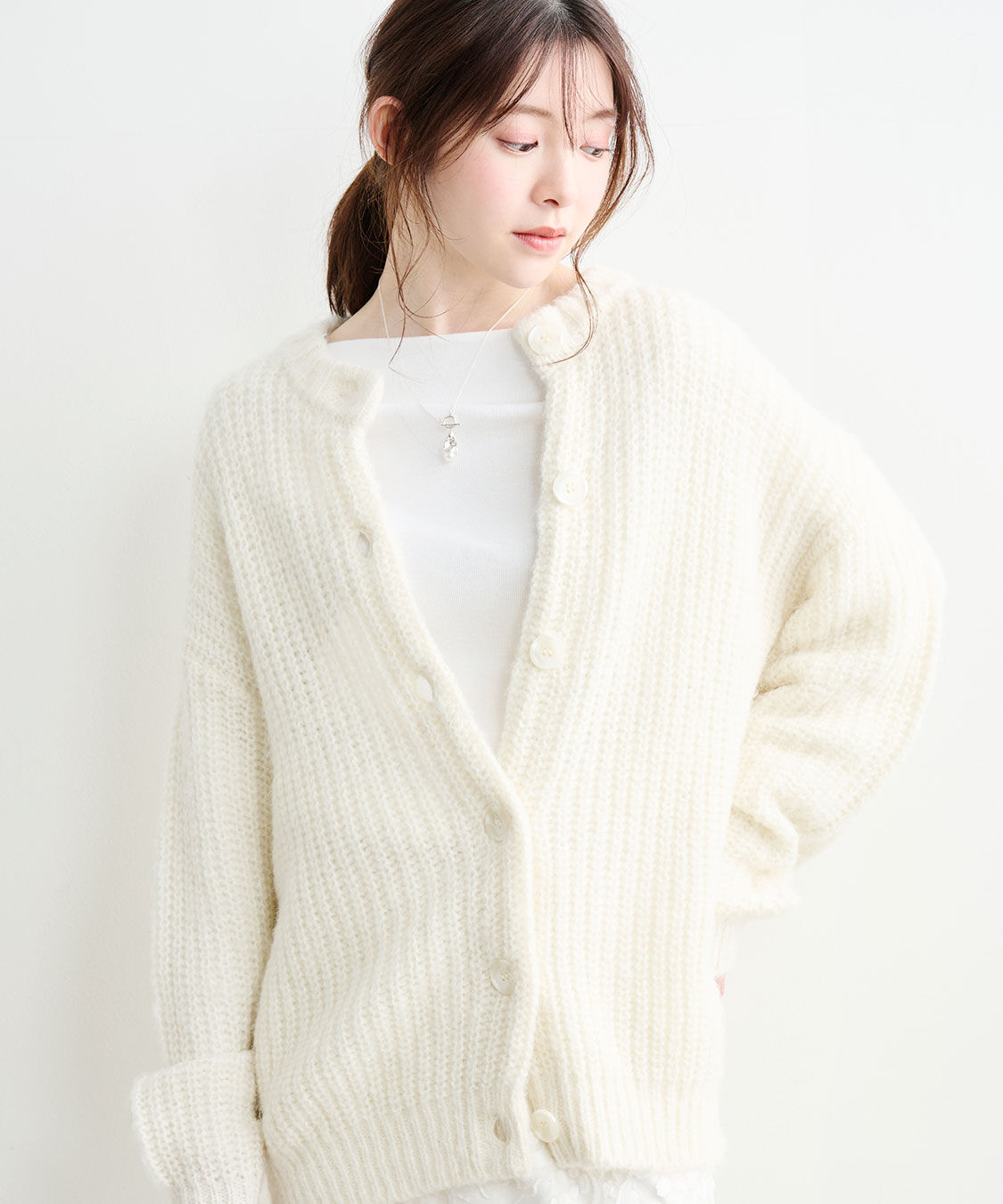 COCO DEAL「ローゲージボリュームカーディガン」|ニット・セーター|