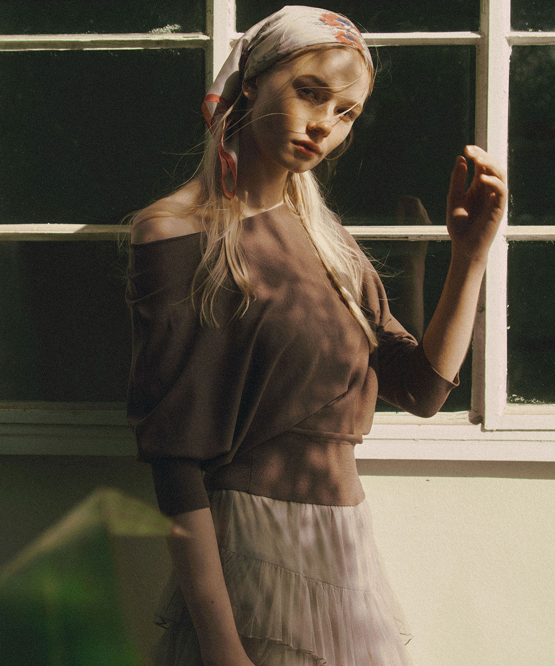 COCO DEAL「アシメドレープニット」|ニット・セーター|