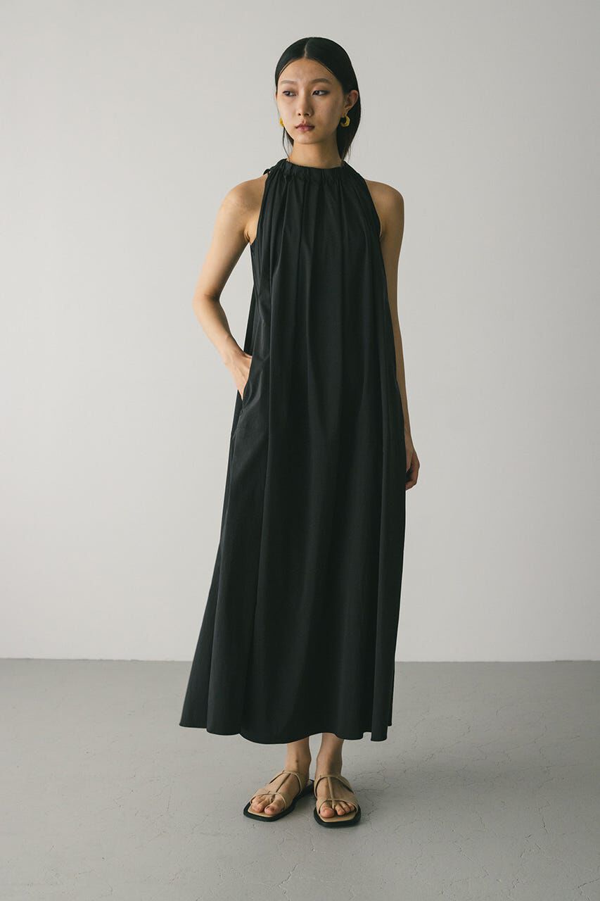 STYLEMIXER「撥水ネックギャザーワンピース」|ワンピース|