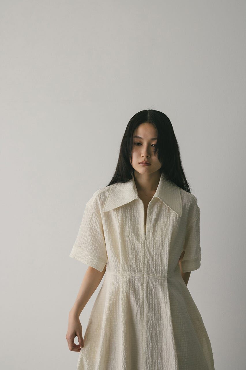 STYLEMIXER「ビッグカラーフレアワンピース」|ワンピース|