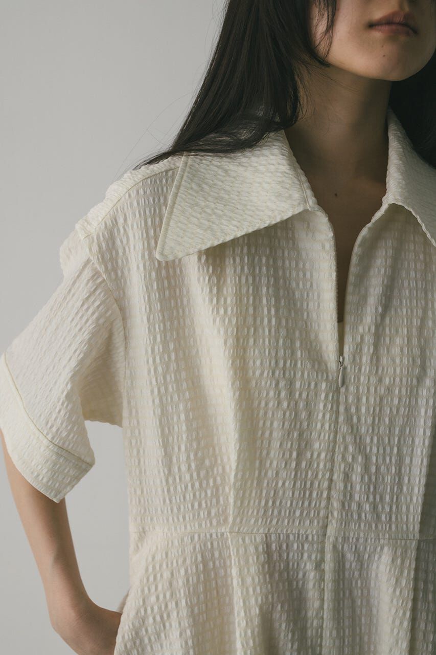 STYLEMIXER「ビッグカラーフレアワンピース」|ワンピース|