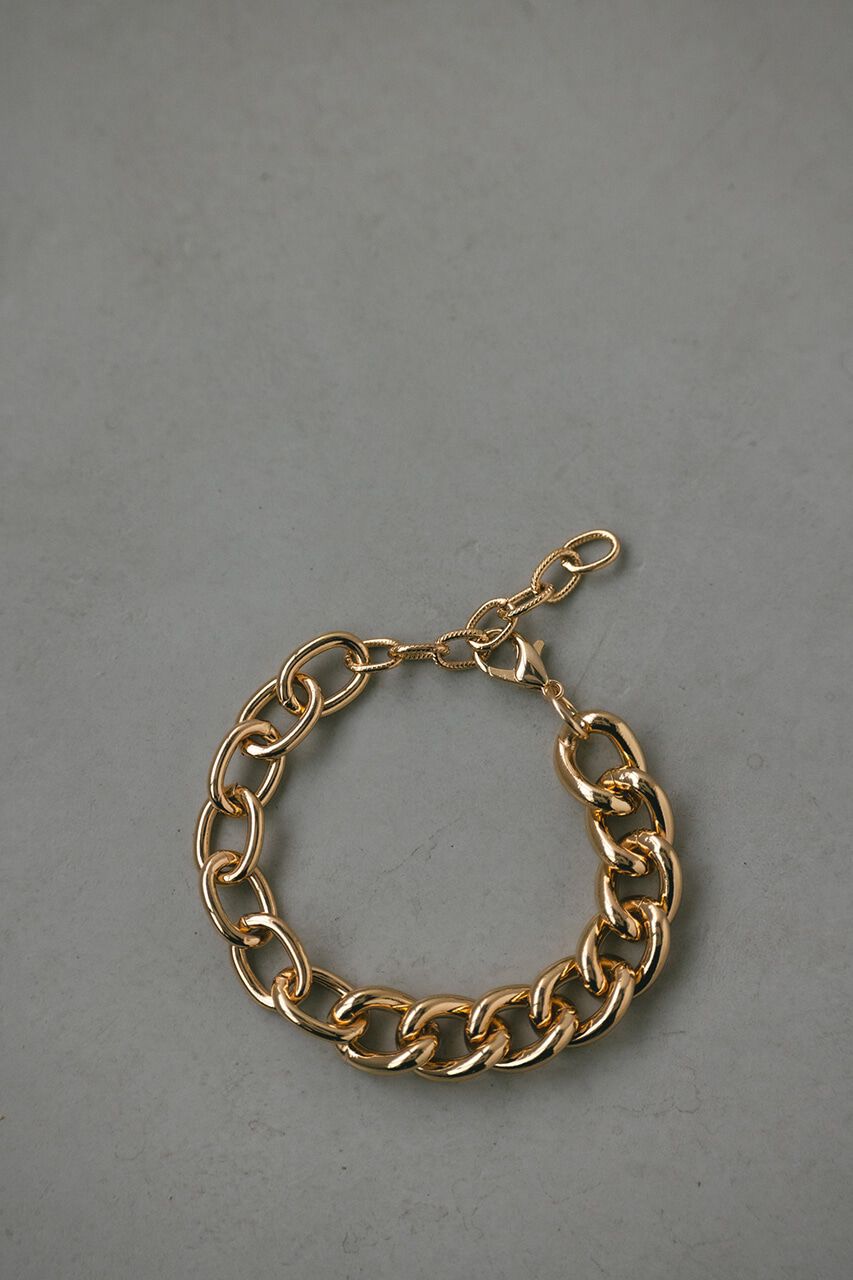 STYLEMIXER「アシンメトリーチェーンブレスレット」|ブレスレット・バングル|GLD