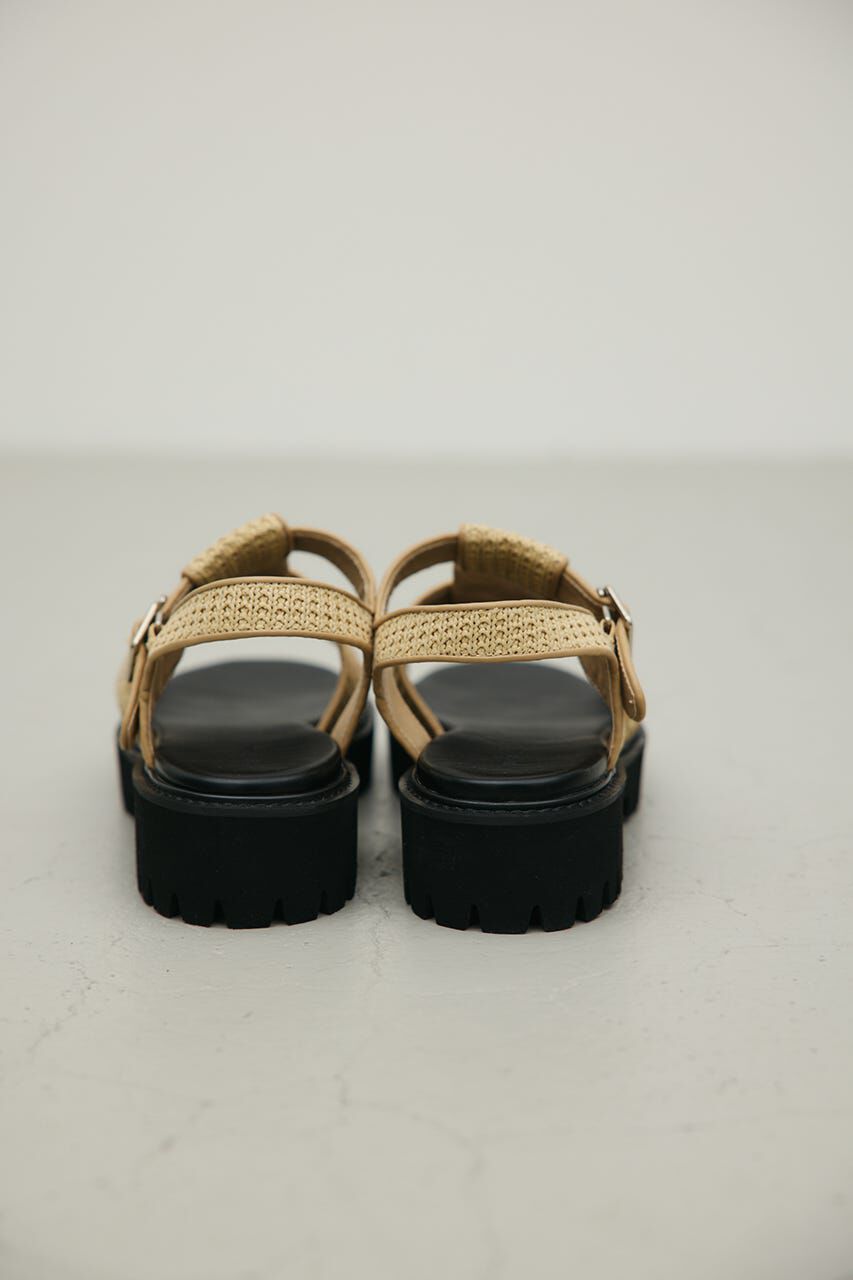 STYLEMIXER「クロシェチャンキーソールサンダル」|サンダル|