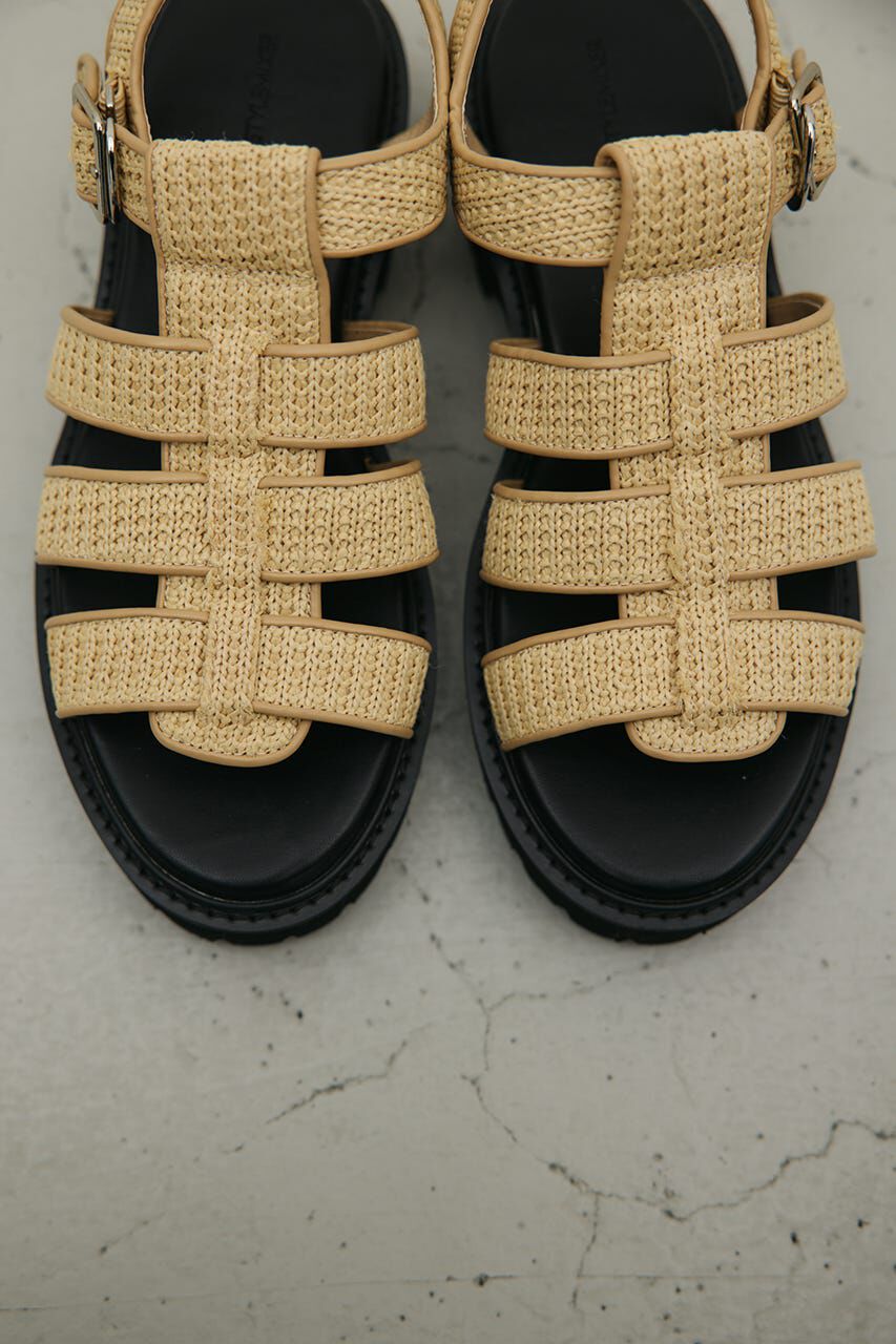 STYLEMIXER「クロシェチャンキーソールサンダル」|サンダル|