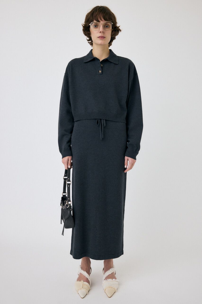 MOUSSY「PENCIL ニットスカート」|スカート|