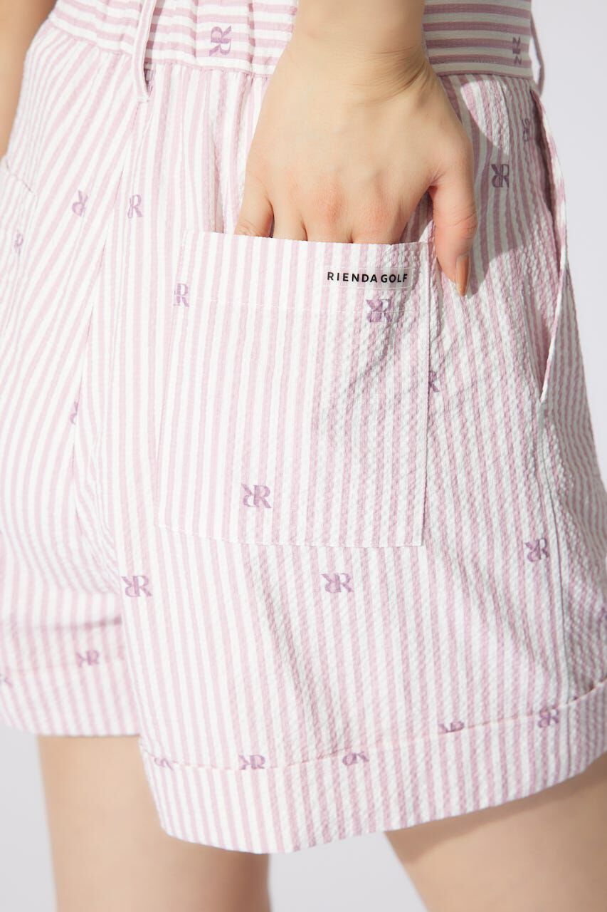 rienda「オリジナルロゴタックショートパンツ」|その他|