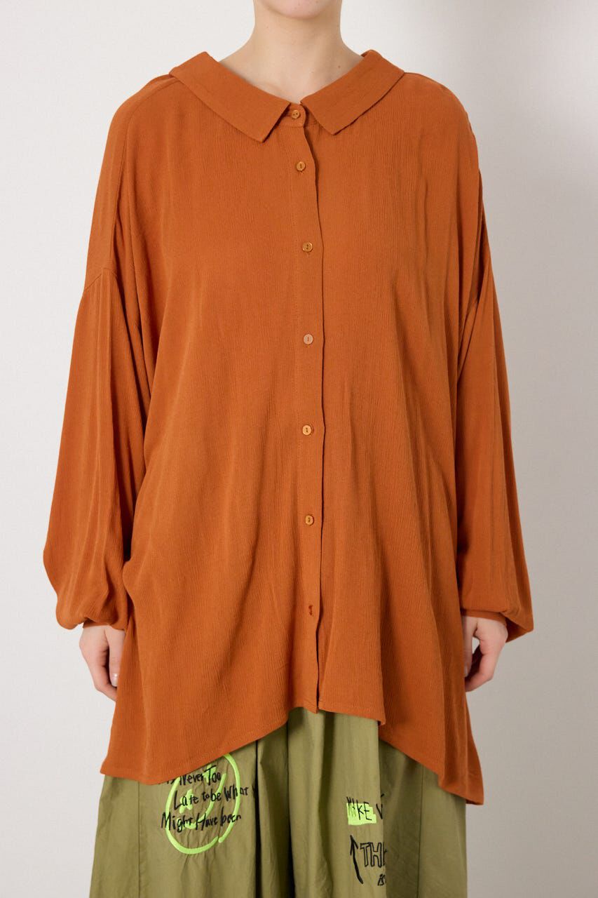 RODEO CROWNS「レーヨンクレープ2WAYシャツ」|シャツ・ブラウス|