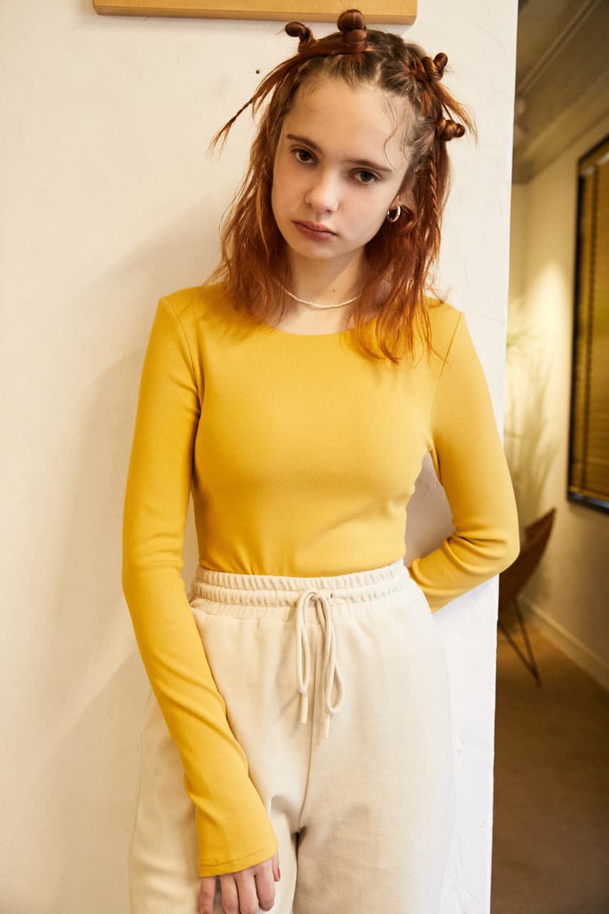 SLY「 BACK OPEN Tシャツ」|Tシャツ・カットソー|