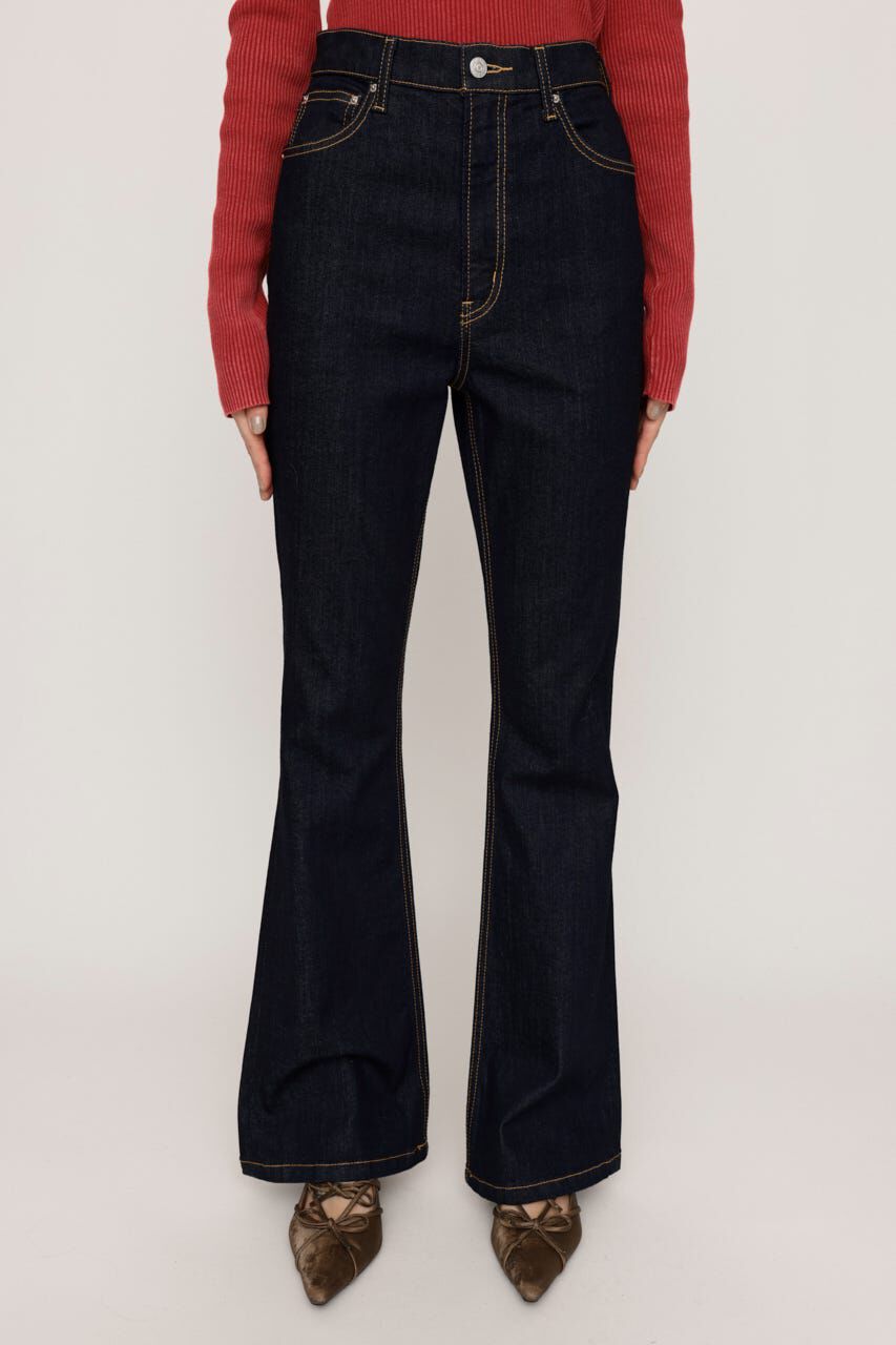 SLY「HW FLARE PT-C WITH ROICA（R）EF」|デニム|