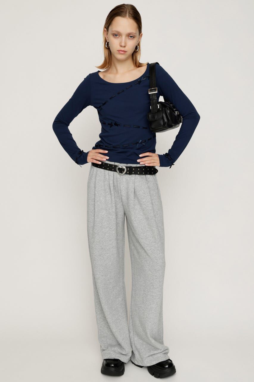 SLY「SWITCHING CUT トップス」|Tシャツ・カットソー|