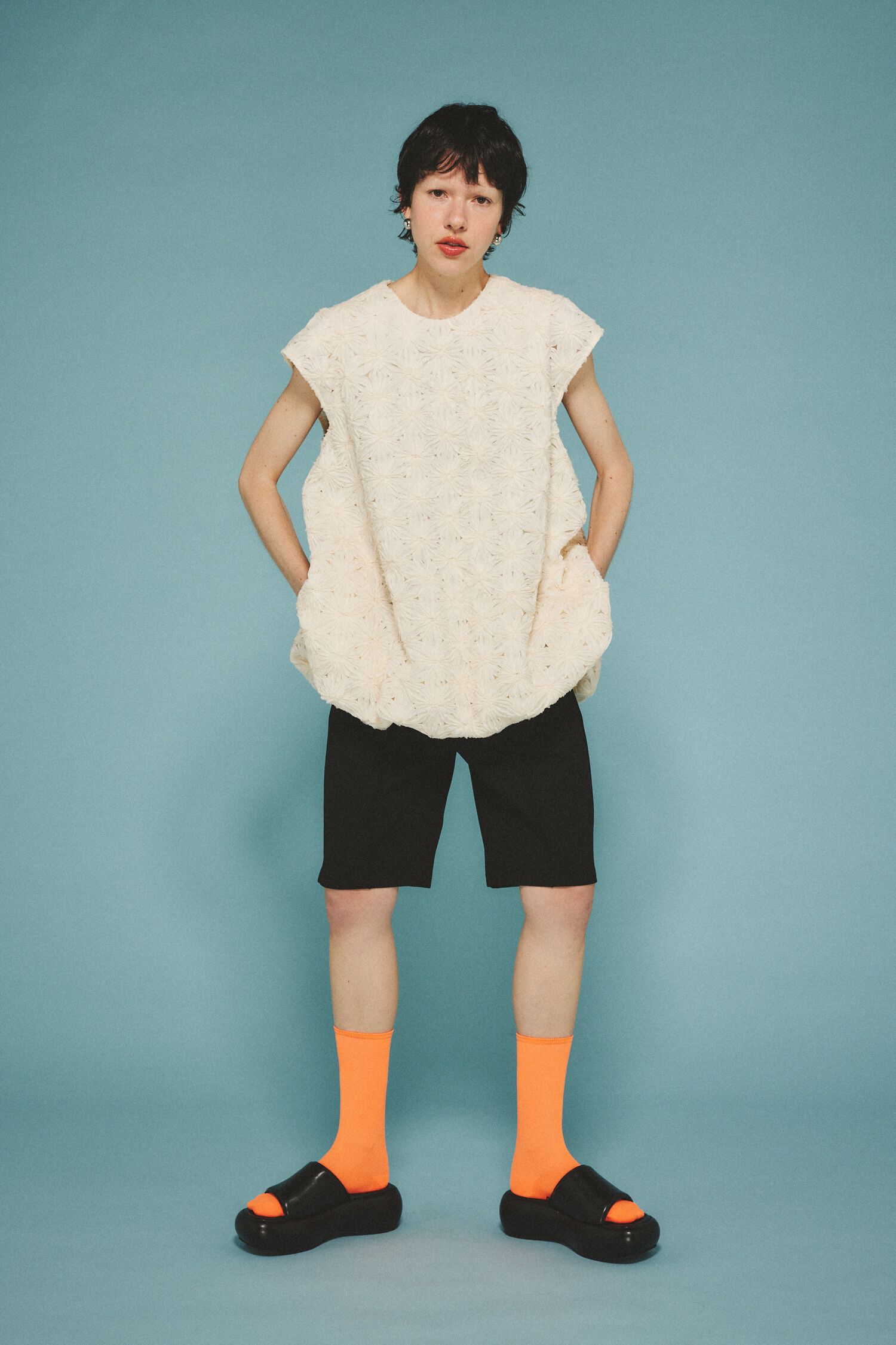 HeRIN.CYE「Ponte half pants」|その他|