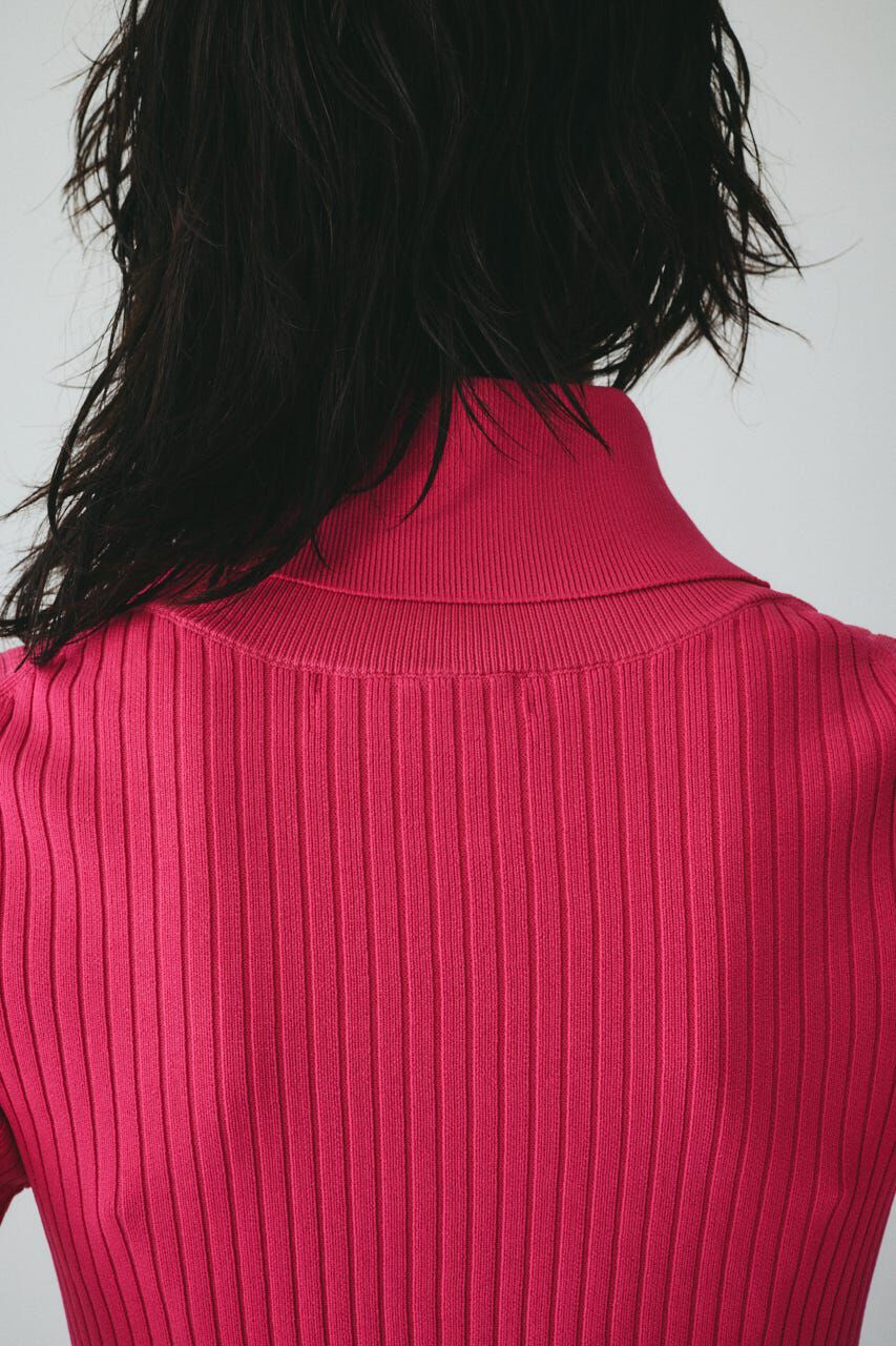 HeRIN.CYE「Stand collar knit top」|ニット・セーター|