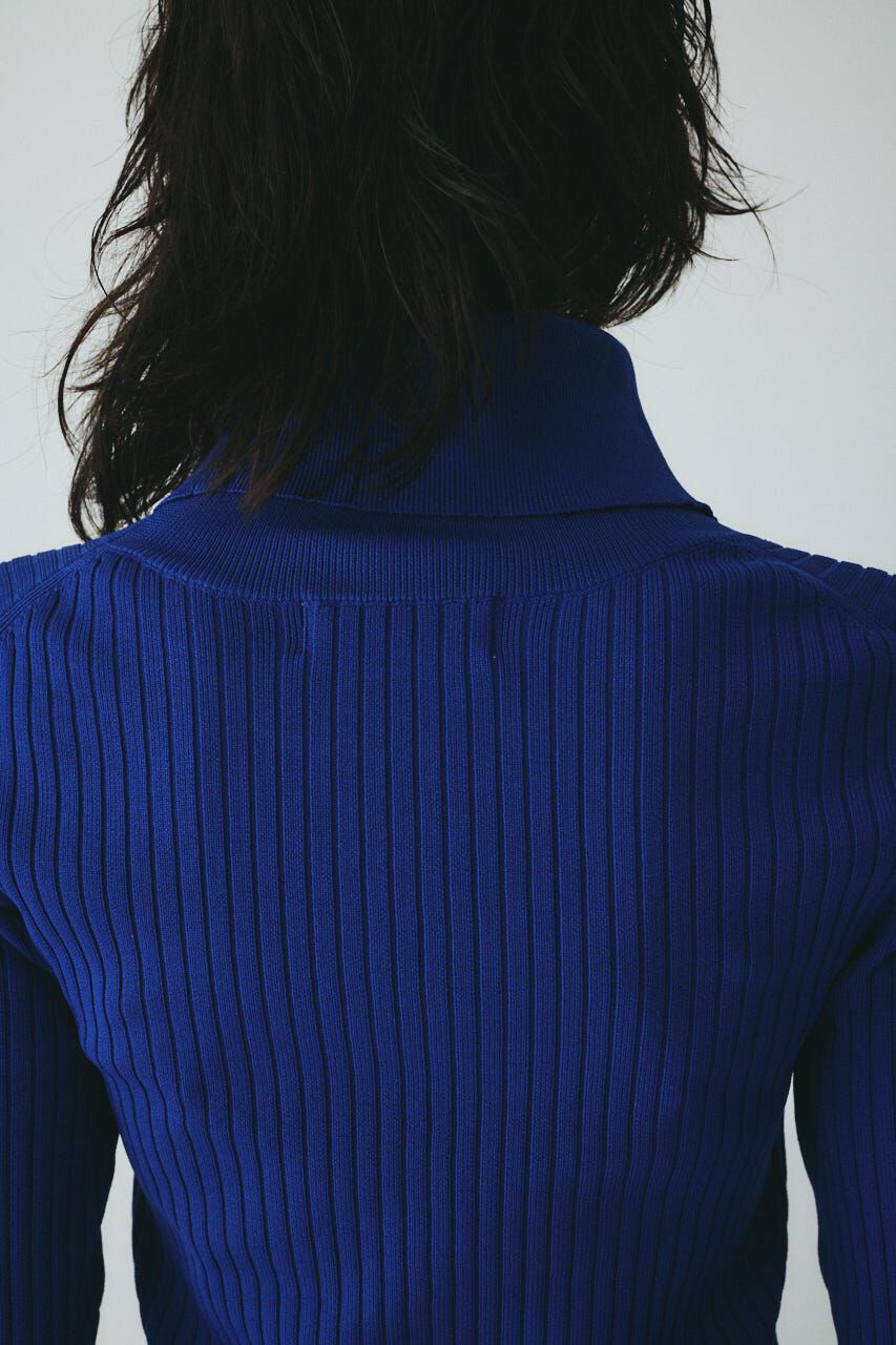 HeRIN.CYE「Stand collar knit top」|ニット・セーター|