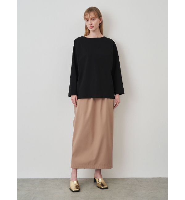 ELENDEEK「SQUARE SLIDER SHOES」|サンダル|