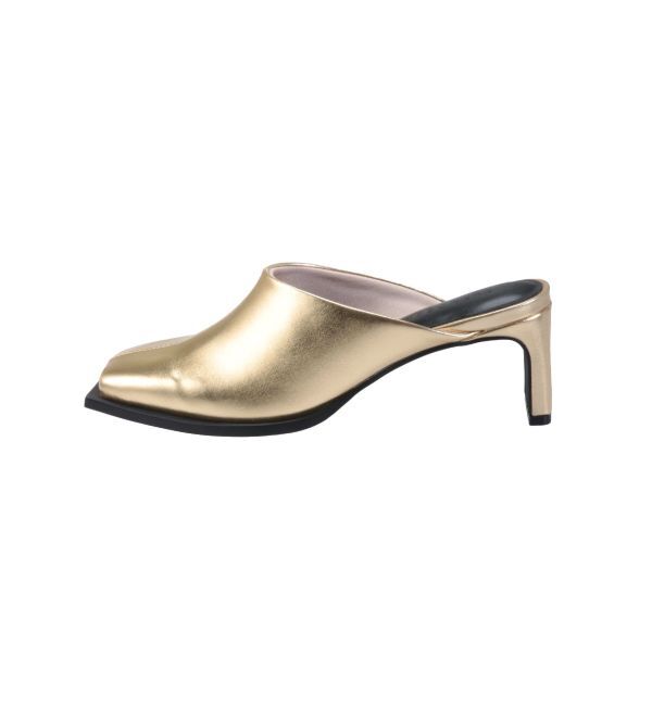 ELENDEEK「SQUARE SLIDER SHOES」|サンダル|