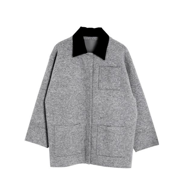 ELENDEEK「BICOLOR KNIT JK」|ブルゾン・スタジャン|