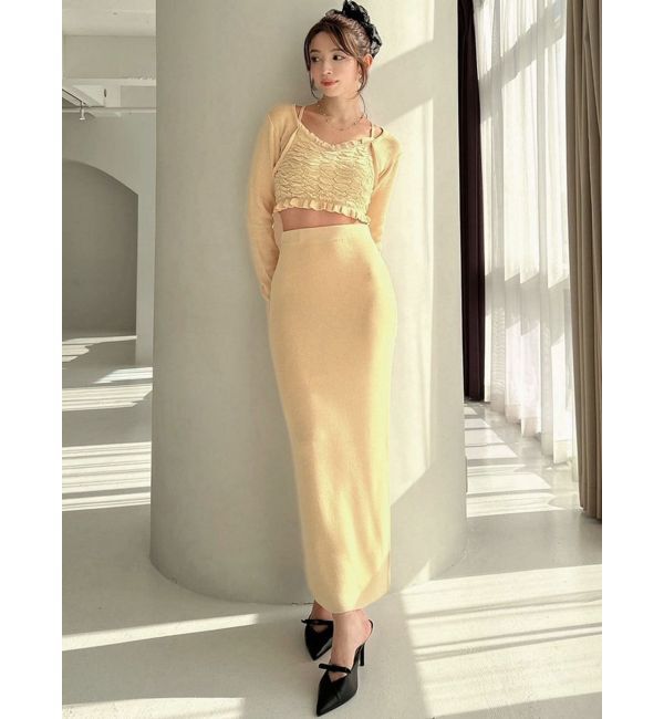 RESEXXY「タイトロングスカート【セットアップ着用可能】」|スカート|