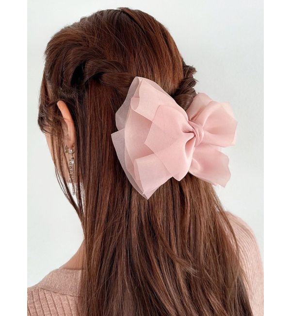RESEXXY「ビックシアーリボンバレッタ」|その他|ピンク