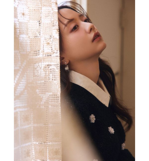 RESEXXY「シャツドッキングニットトップス」|ニット・セーター|