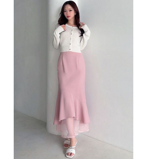 RESEXXY「【WEB限定】シアードッキングマーメイドスカート」|スカート|