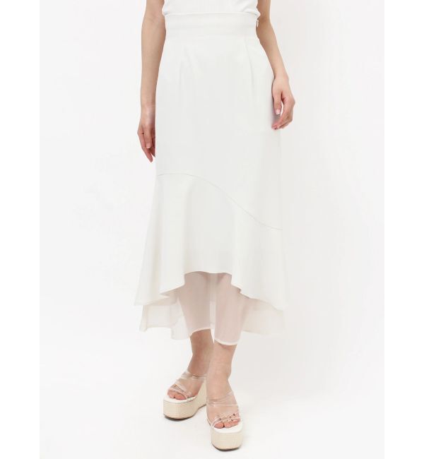 RESEXXY「【WEB限定】シアードッキングマーメイドスカート」|スカート|