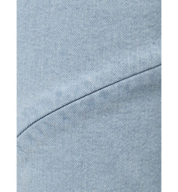 dazzlin「スリットフレアデニムパンツ」|デニム|