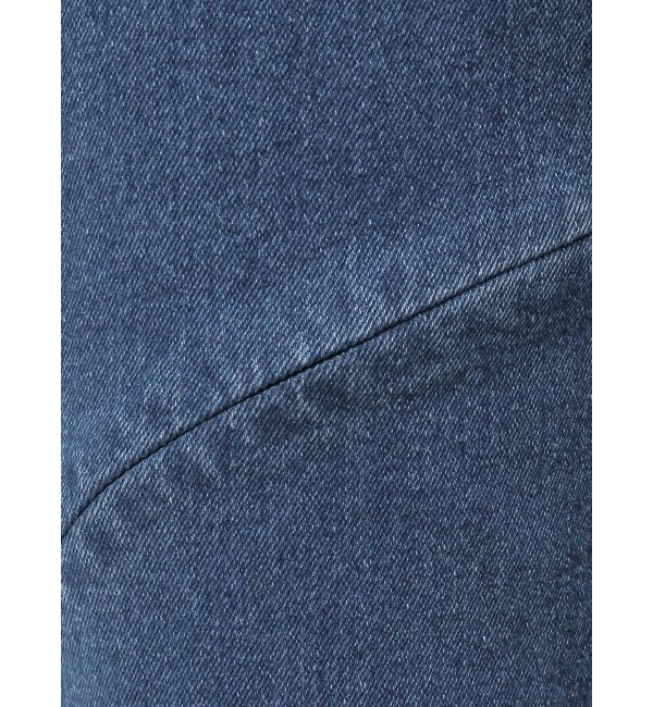 dazzlin「スリットフレアデニムパンツ」|デニム|