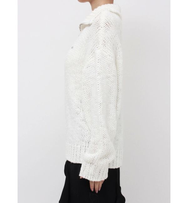 dazzlin「ローゲージジッププルオーバー」|ニット・セーター|