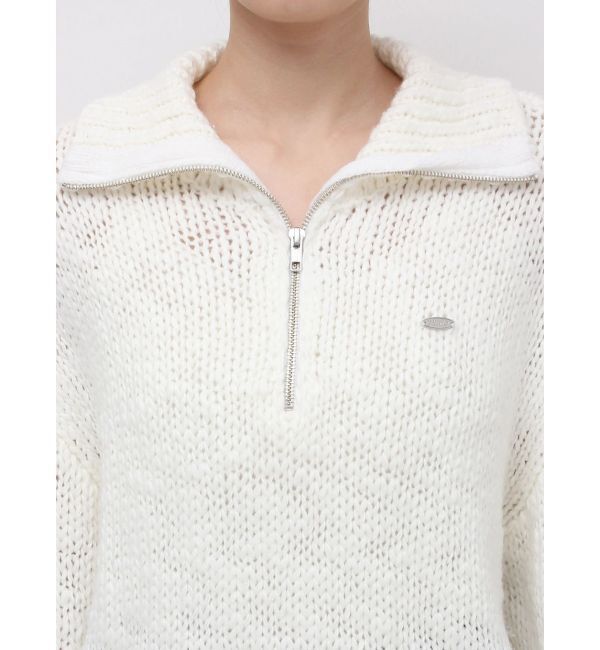 dazzlin「ローゲージジッププルオーバー」|ニット・セーター|