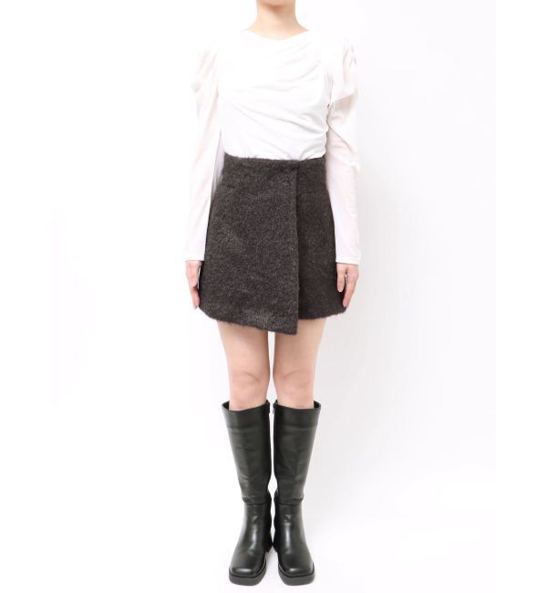 dazzlin「シャギースコート」|スカート|