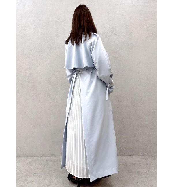 dazzlin「バックプリーツトレンチコート」|トレンチコート|