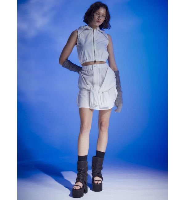 EMODA「ショートボックスフーディタンクトップ」|タンクトップ|