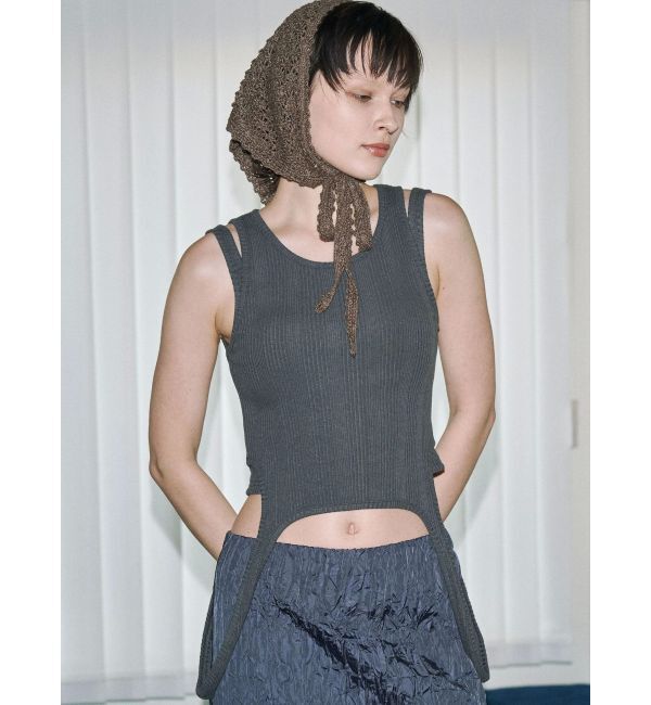 EMODA「【VEQUM】RIB LAYER TOPS」|Tシャツ・カットソー|