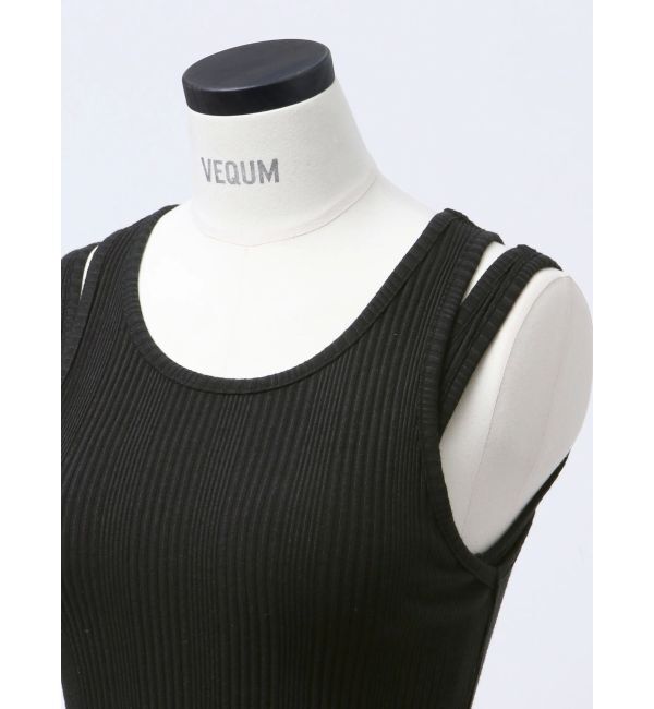 EMODA「【VEQUM】RIB LAYER TOPS」|Tシャツ・カットソー|