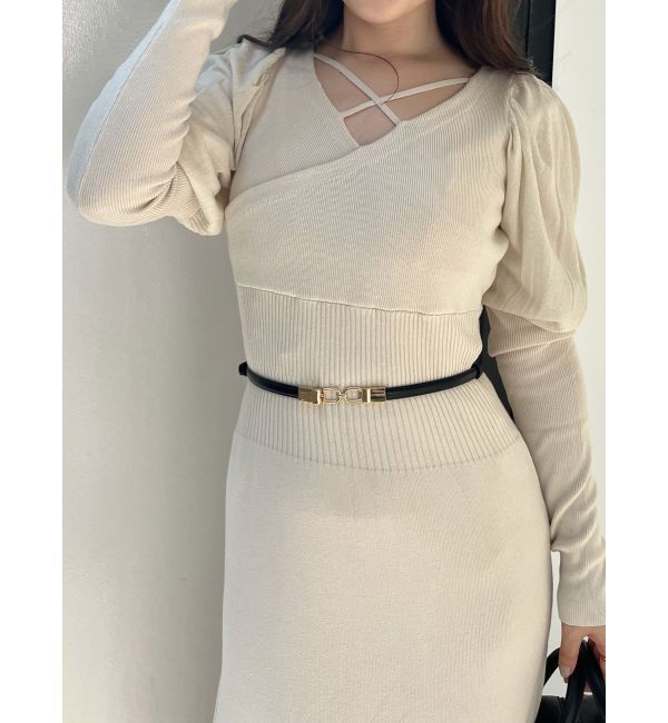 MERCURYDUO「ビット付細ベルト」|ベルト|