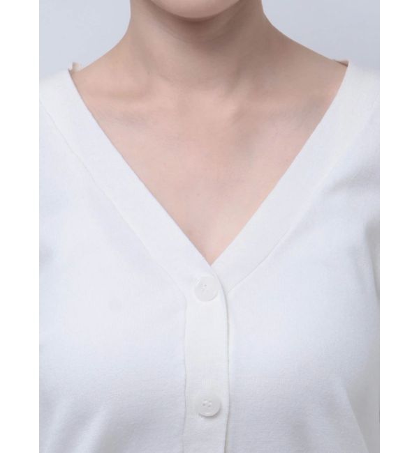 MERCURYDUO「BASICカラーカーディガン」|カーディガン|