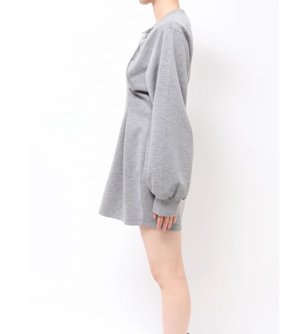 MURUA「デザインレースアップミニワンピース」|ワンピース|