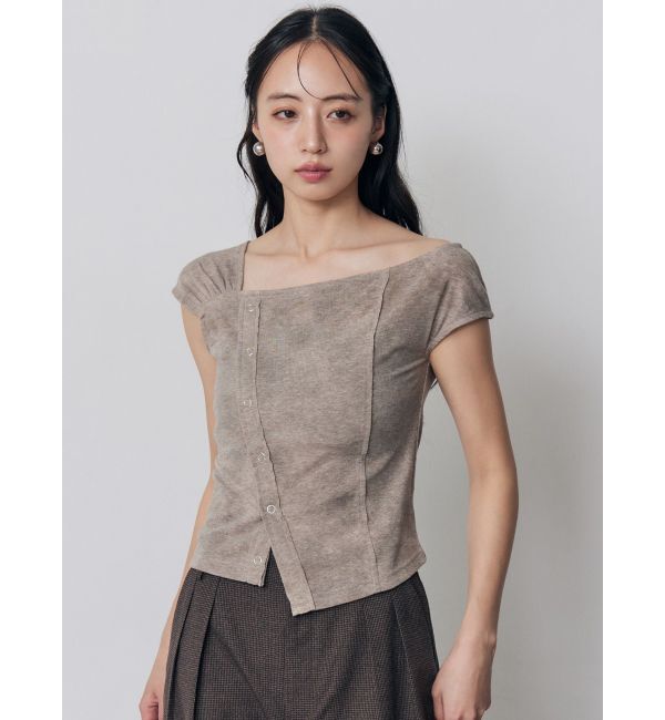 MURUA「ワンショルユーズドライクトップス」|Tシャツ・カットソー|