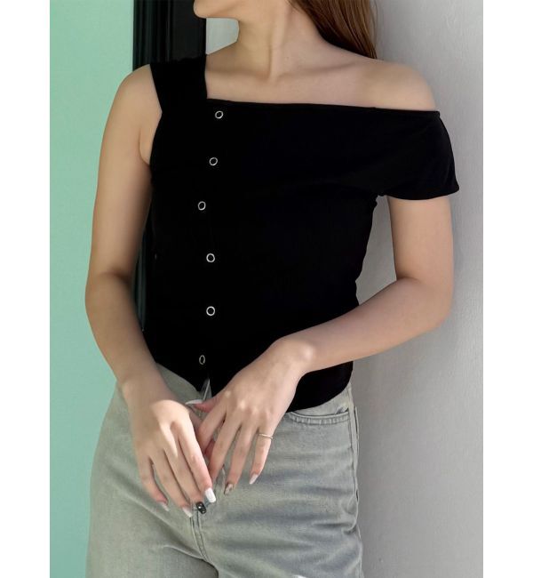 MURUA「ワンショルユーズドライクトップス」|Tシャツ・カットソー|