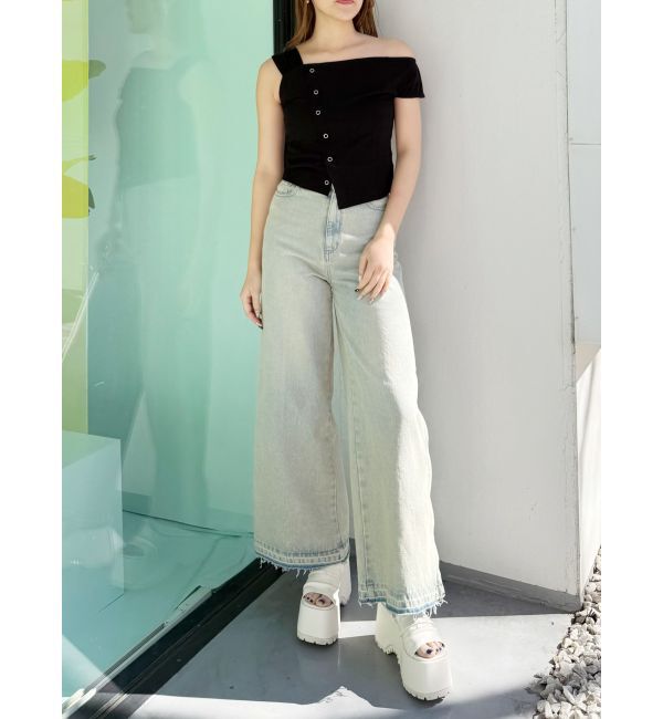 MURUA「ワンショルユーズドライクトップス」|Tシャツ・カットソー|