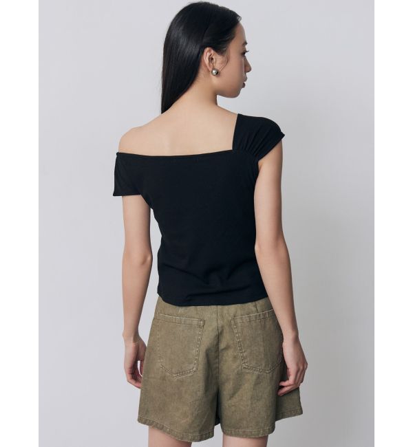 MURUA「ワンショルユーズドライクトップス」|Tシャツ・カットソー|