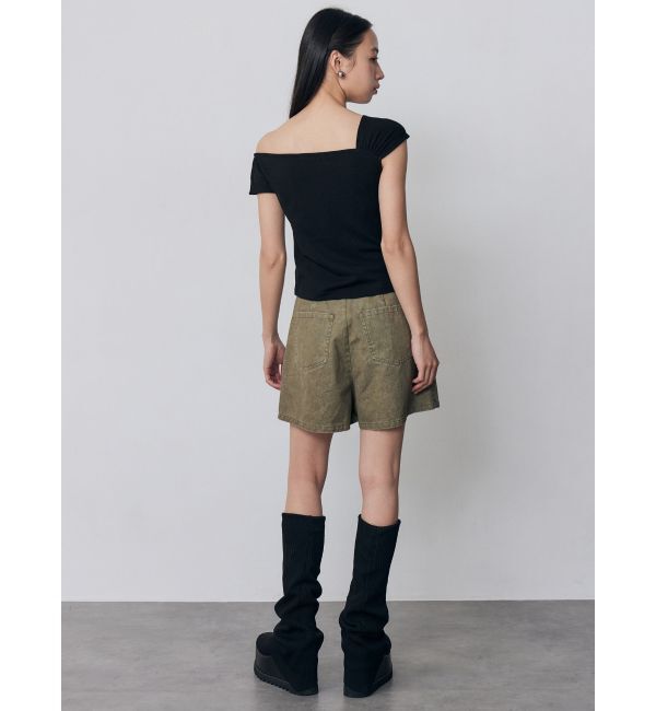 MURUA「ワンショルユーズドライクトップス」|Tシャツ・カットソー|